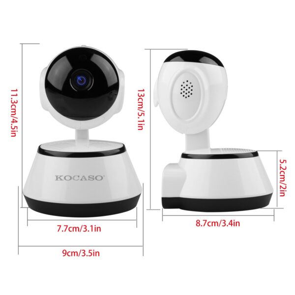 720P WiFi IP Camera Motion Detection IR Night Vision Indoor 360 Degree Coverage Security Surveillance App Cloud Available - Image 9