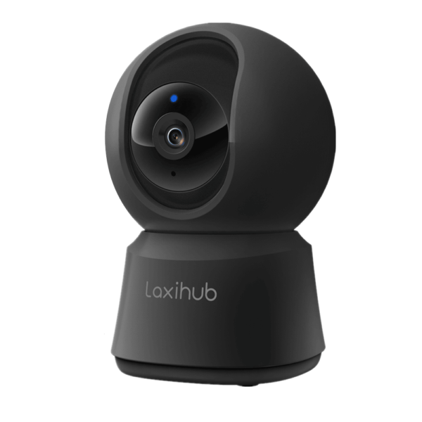 Laxihub 5MP Wi-Fi Surveillance Camera Baby Monitor 360������ Indoor Home Black Security PT Camera 2K+ Night Vision Wi-Fi Cam For Pet Nanny P2F Without TF/SD - Image 2