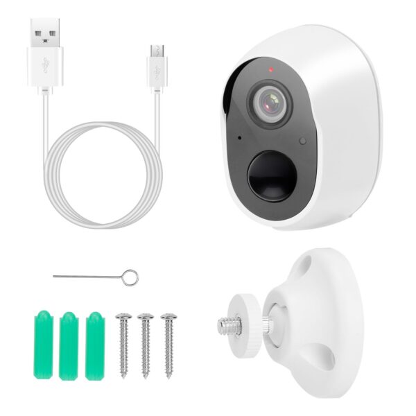 1080P FHD WiFi IP Camera Two-Way Audio Security Surveillance Camera IP65 Waterproof Network Camcorder - Image 11